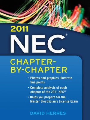 cover image of 2011 National Electrical Code